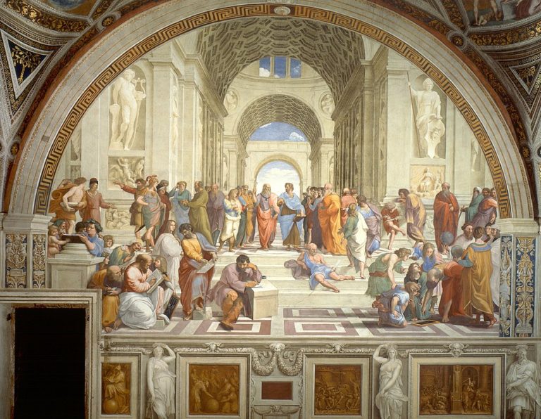 School of Athena by Raffaello Sanzio da Urbino
