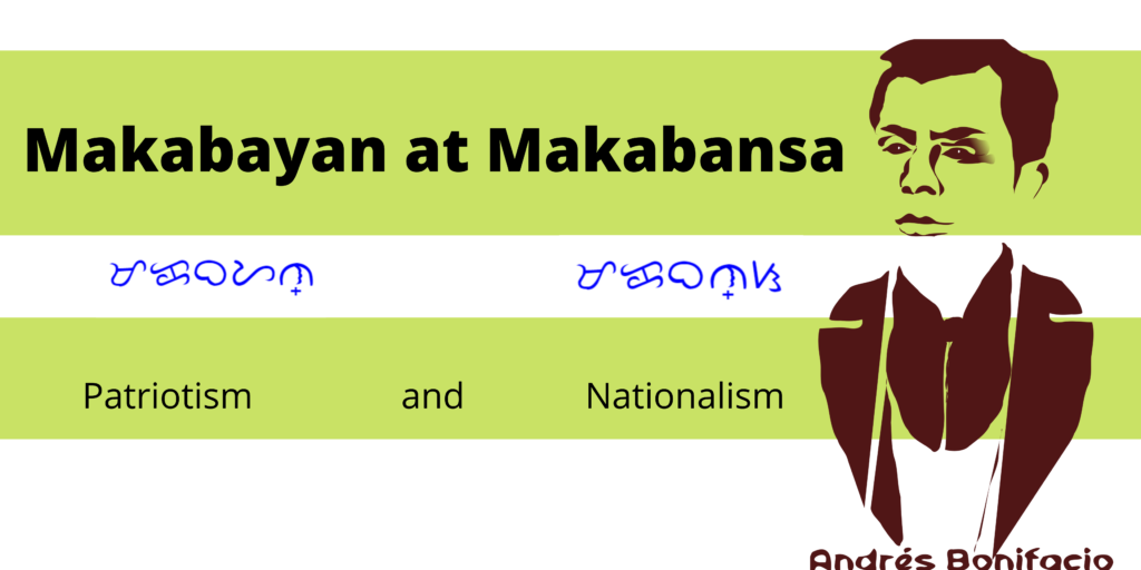 makabayan at makabansa

Patriotism and nationalism