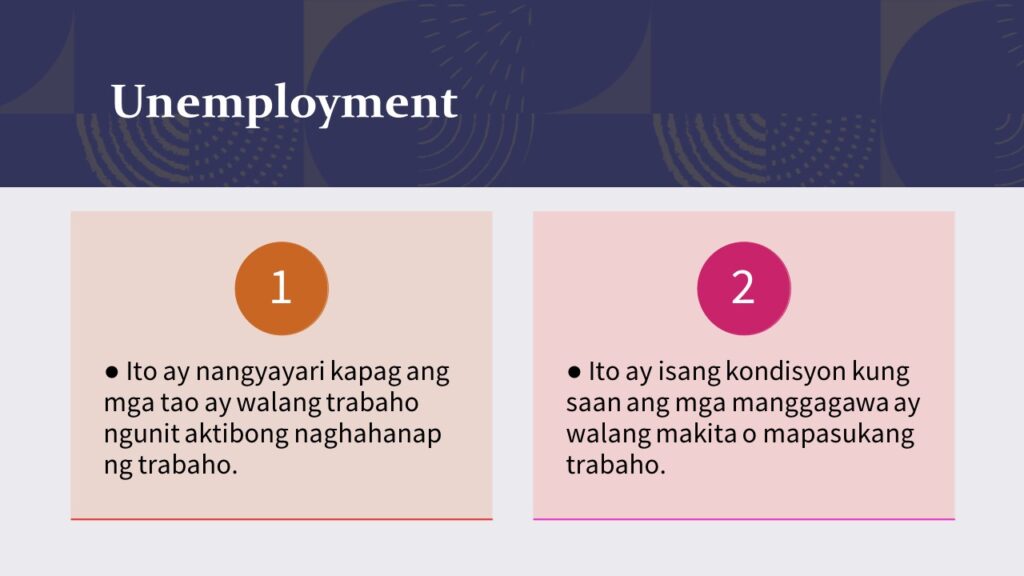 Underemployment Kahulugan Sa Tagalog