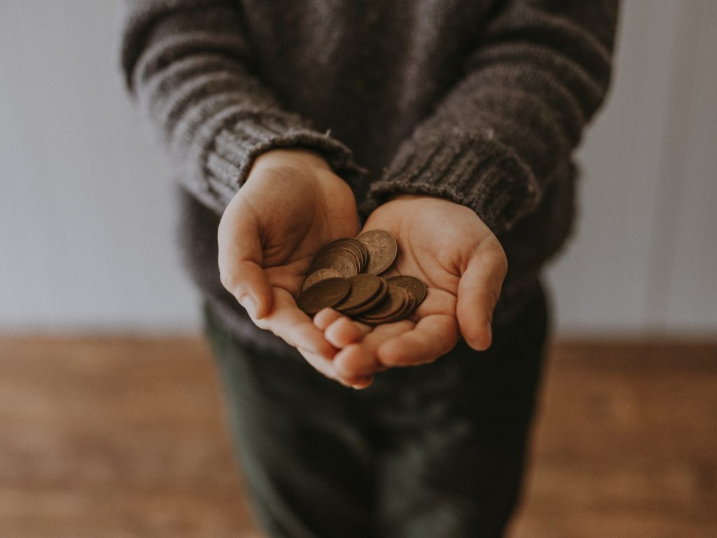 man holding coins

scarcity