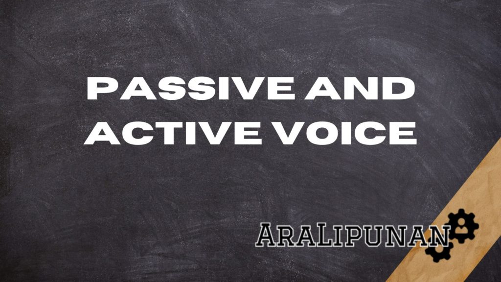 Passive and Active Voice