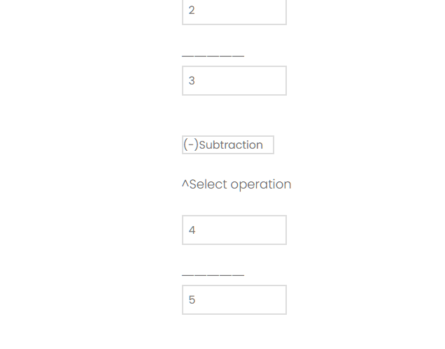 Fraction Calculator 1
