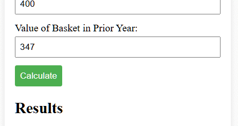 Purchasing Power and CPI | Calculator 2