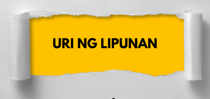 Mga Uri ng Lipunan 3