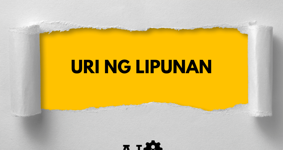 Mga Uri ng Lipunan 1