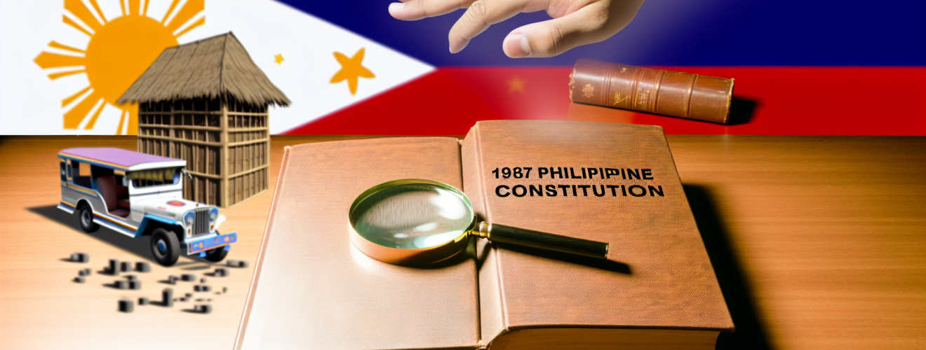 A Comprehensive Guide to the 1987 Philippine Constitution