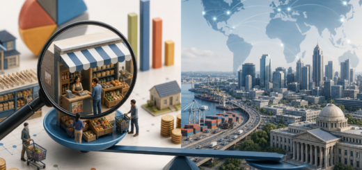 The Difference Between Microeconomics and Macroeconomics