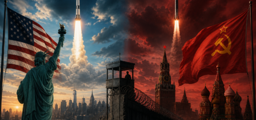 Cold War Geopolitics: The Iron Curtain and the Space Race