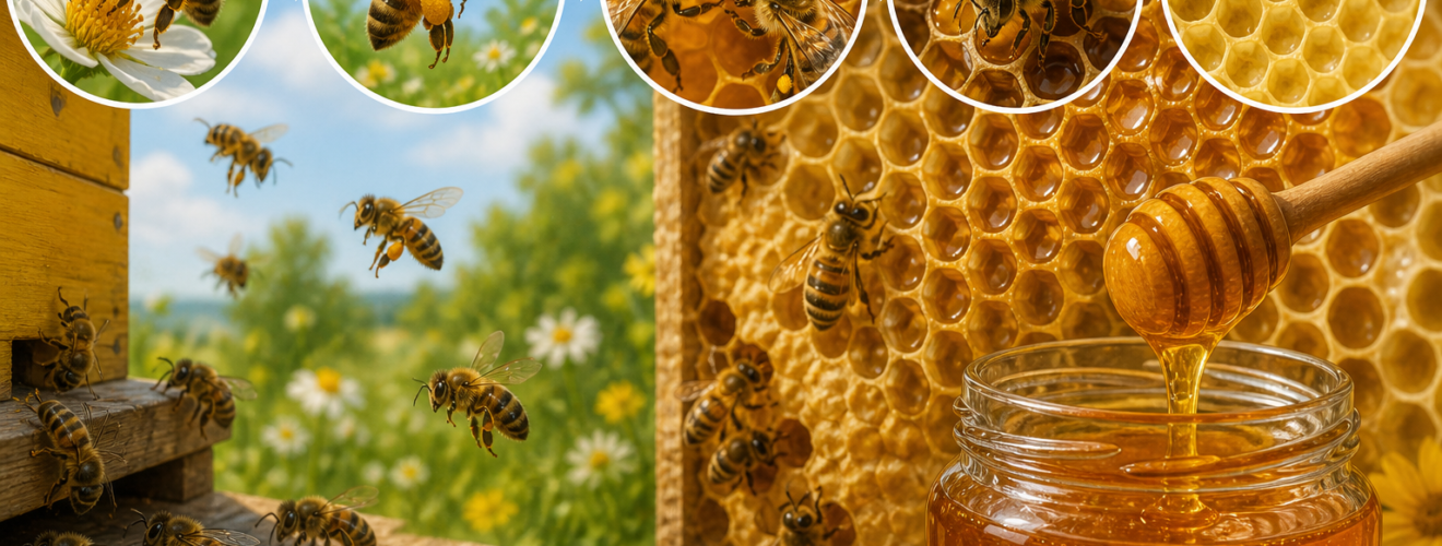 Grade 4 English : How Honeybees Make Honey: Understanding Sequential Steps in Nature