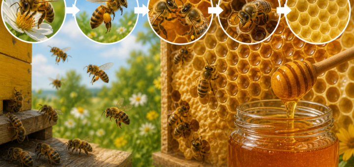Grade 4 English : How Honeybees Make Honey: Understanding Sequential Steps in Nature