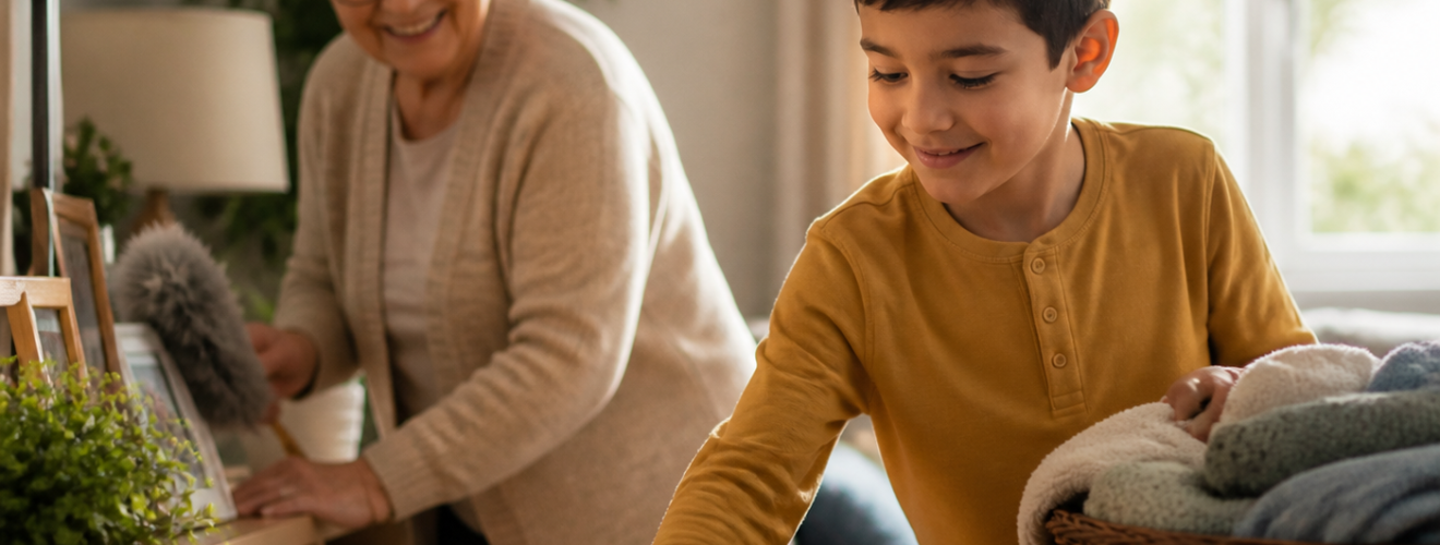 Helping Hands at Home: Small Chores, Big Value