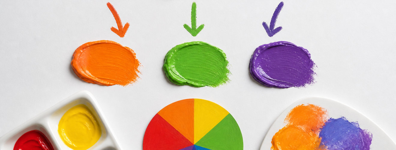 How to Mix Primary Colors to Create Secondary Shades