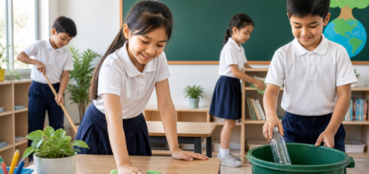 Keeping Our Classroom Clean: Simple Acts of Stewardship