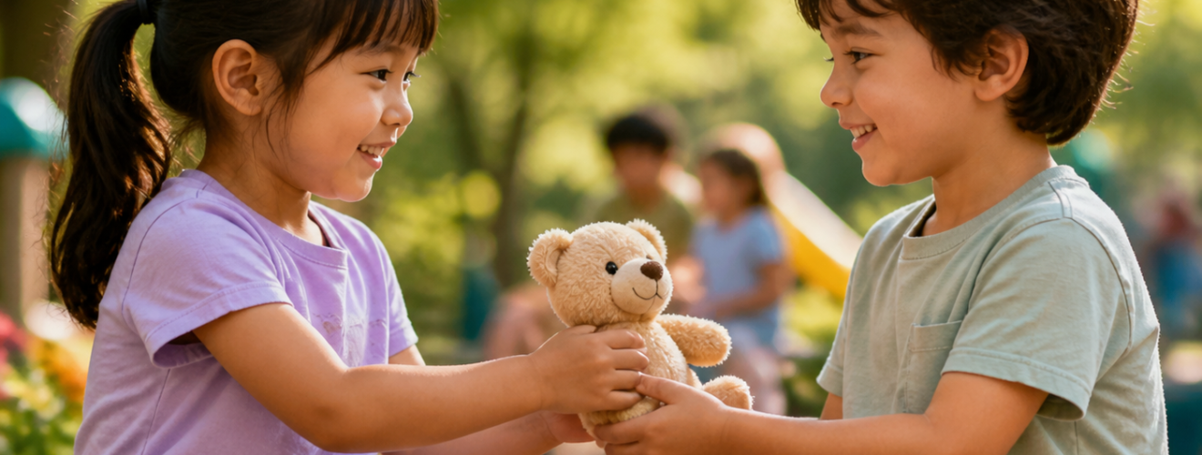 Learning to Share: How Kindness Makes Friendships Grow