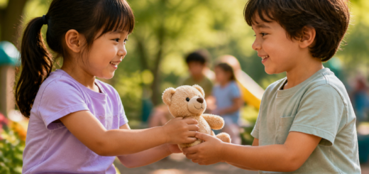 Learning to Share: How Kindness Makes Friendships Grow