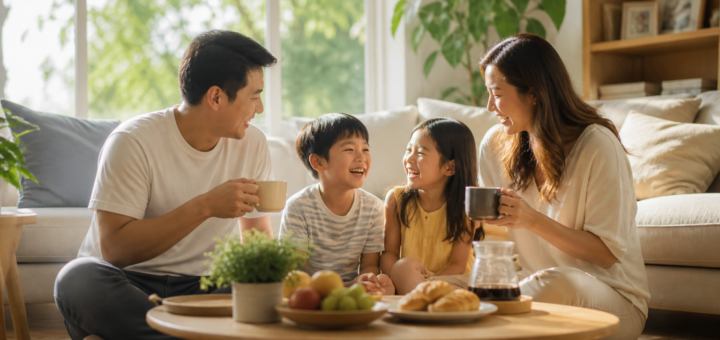 My Family’s Happy Sunday Morning