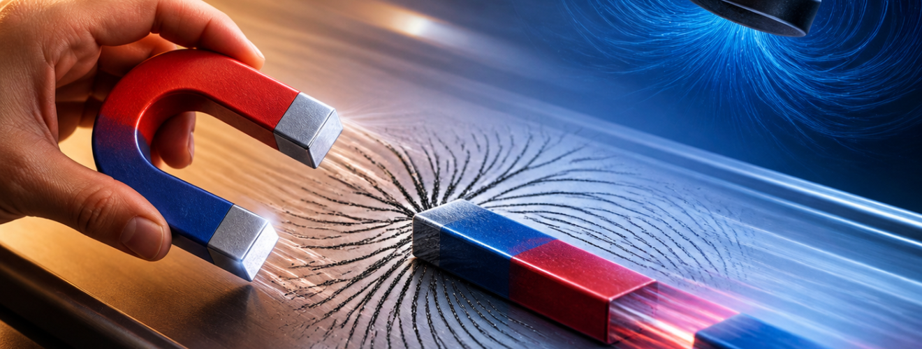 Push, Pull, and Pushes from Afar: The Magic of Magnetism and Motion