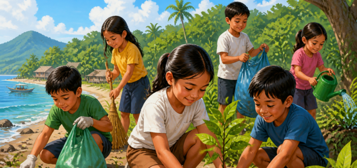 Baitang 4 (Filipino) : Pangalagaan ang Kalikasan: Ang Tungkulin ng Bawat Batang Pilipino