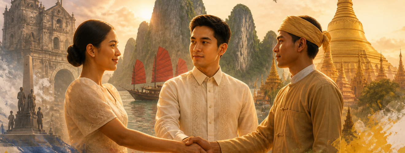 Dugo at Diplomasya — Ang Daan Tungo sa Kasarinlan ng Pilipinas, Vietnam, at Myanmar