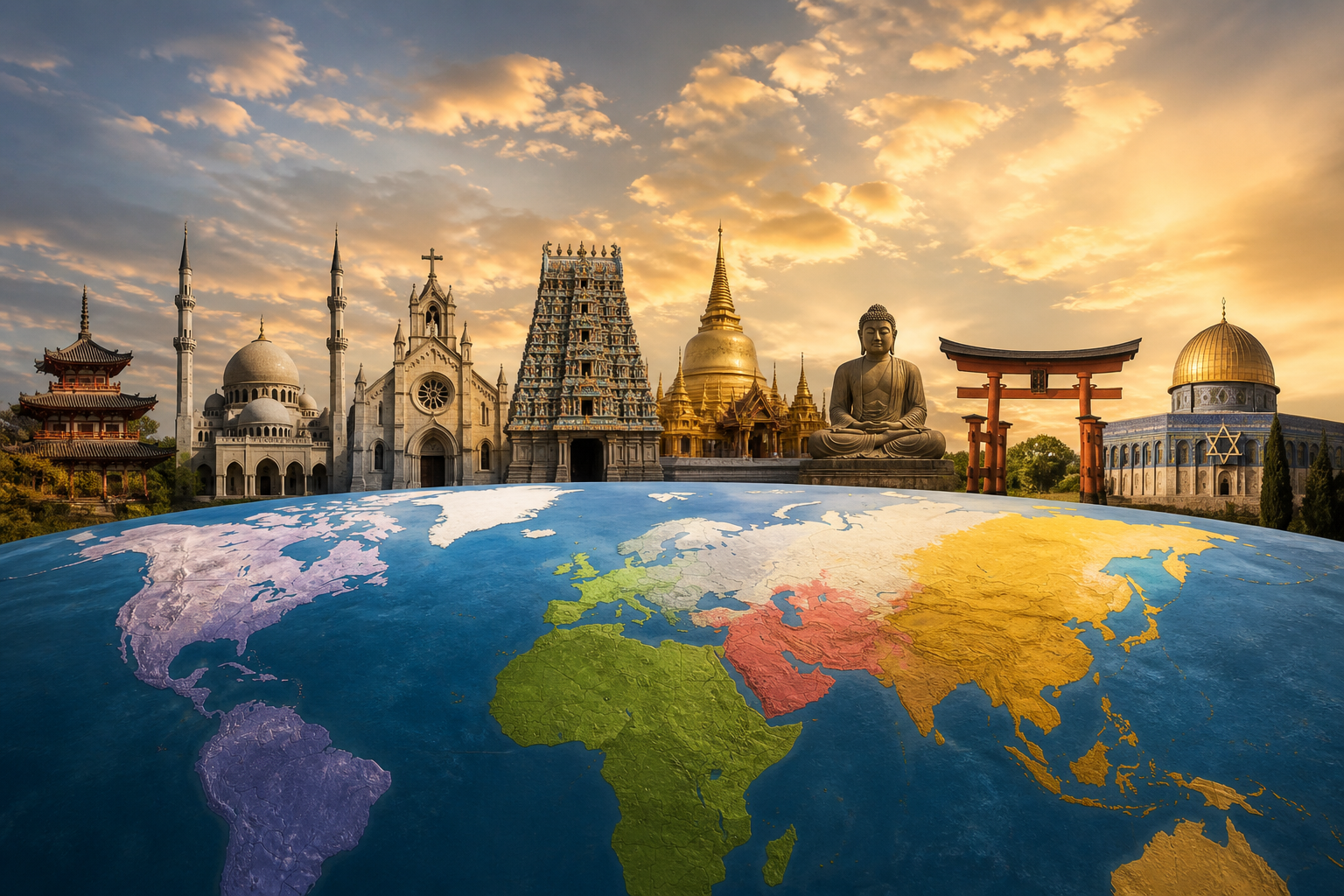 Geography Pinpoint Geography Of Religion - AraLipunan