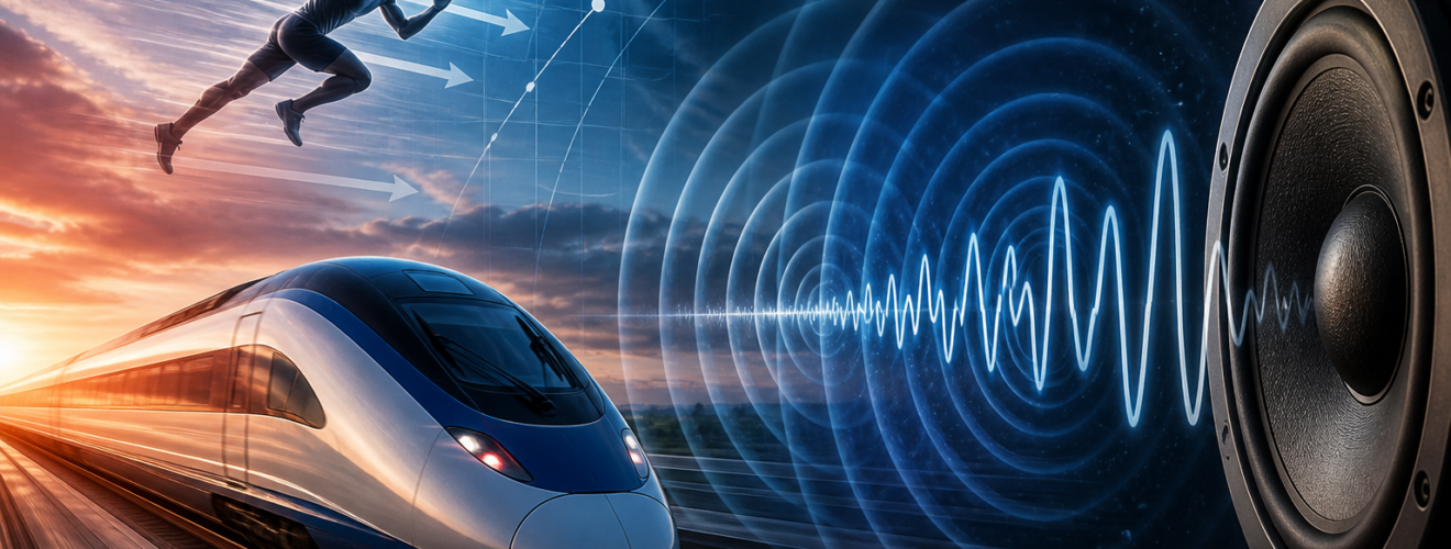 Speed, Velocity, and Sound Waves: The Physics of Motion and Wave Phenomena